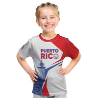 Puerto Rico Baseball Custom Kid T Shirt El Morro Sporty Style