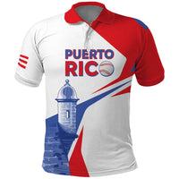 Puerto Rico Baseball Custom Polo Shirt El Morro Sporty Style
