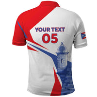 Puerto Rico Baseball Custom Polo Shirt El Morro Sporty Style