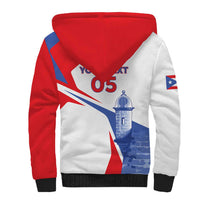 Puerto Rico Baseball Custom Sherpa Hoodie El Morro Sporty Style