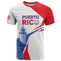Puerto Rico Baseball Custom T Shirt El Morro Sporty Style