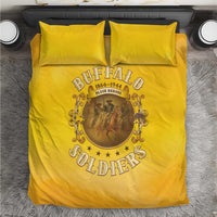 Honor Buffalo Soldiers Bedding Set African American Cavalry Yellow Version - Wonder Print Shop