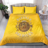 Honor Buffalo Soldiers Bedding Set African American Cavalry Yellow Version - Wonder Print Shop