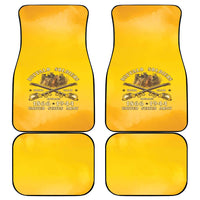 Honor Buffalo Soldiers Car Mats African American Cavalry Yellow Version - Wonder Print Shop