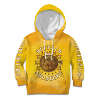 Honor Buffalo Soldiers Kid Hoodie African American Cavalry Yellow Version - Wonder Print Shop