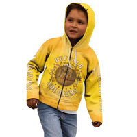 Honor Buffalo Soldiers Kid Hoodie African American Cavalry Yellow Version - Wonder Print Shop