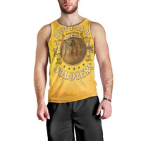 Honor Buffalo Soldiers Men Tank Top African American Cavalry Yellow Version - Wonder Print Shop