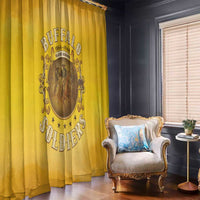 Honor Buffalo Soldiers Window Curtain African American Cavalry Yellow Version - Wonder Print Shop