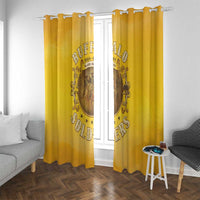 Honor Buffalo Soldiers Window Curtain African American Cavalry Yellow Version - Wonder Print Shop