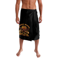 Honor Buffalo Soldiers Lavalava African American Cavalry Black Version - Wonder Print Shop