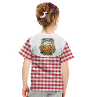 Oktoberfest Kid T Shirt Country Cowboy Style Red Version