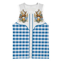 Oktoberfest Basketball Jersey Country Cowboy Style Blue Version