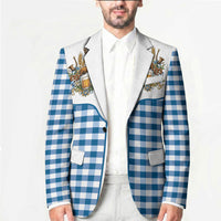 Oktoberfest Blazer Country Cowboy Style Blue Version