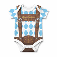 Personalized Lederhosen Oktoberfest Costume Baby Onesie