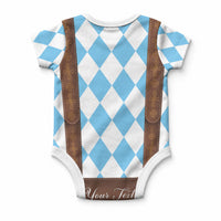 Personalized Lederhosen Oktoberfest Costume Baby Onesie