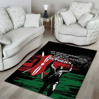 Happy Kenya Mashujaa Day Area Rug Honour Our Heroes, Heroines LT05 - Wonder Print Shop