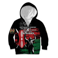 Happy Kenya Mashujaa Day Kid Hoodie Honour Our Heroes, Heroines LT05 - Wonder Print Shop