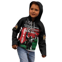 Happy Kenya Mashujaa Day Kid Hoodie Honour Our Heroes, Heroines LT05 - Wonder Print Shop