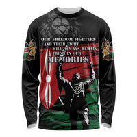 Happy Kenya Mashujaa Day Long Sleeve Shirt Honour Our Heroes, Heroines LT05 - Wonder Print Shop
