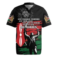 Happy Kenya Mashujaa Day Rugby Jersey Honour Our Heroes, Heroines LT05 - Wonder Print Shop