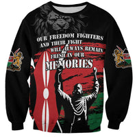 Happy Kenya Mashujaa Day Sweatshirt Honour Our Heroes, Heroines LT05 - Wonder Print Shop