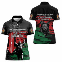 Happy Kenya Mashujaa Day Women Polo Shirt Honour Our Heroes, Heroines LT05 - Wonder Print Shop