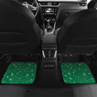 Dominica Christmas Car Mats Funny Santa Sisserou Parrot - Wonder Print Shop