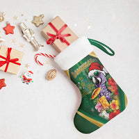 Dominica Christmas Stocking Funny Santa Sisserou Parrot - Wonder Print Shop