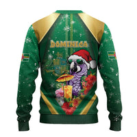 Dominica Christmas Ugly Christmas Sweater Funny Santa Sisserou Parrot - Wonder Print Shop