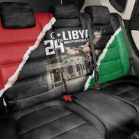 Happy Libya Independence Day Back Car Seat Cover Libya In My Heart LT05 - Wonder Print Shop