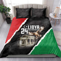 Happy Libya Independence Day Bedding Set Libya In My Heart LT05 - Wonder Print Shop
