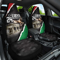 Happy Libya Independence Day Car Seat Cover Libya In My Heart LT05 - Wonder Print Shop