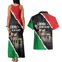 Happy Libya Independence Day Couples Matching Tank Maxi Dress and Hawaiian Shirt Libya In My Heart LT05 - Wonder Print Shop