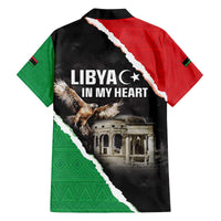 Happy Libya Independence Day Family Matching Off The Shoulder Long Sleeve Dress and Hawaiian Shirt Libya In My Heart LT05 - Wonder Print Shop