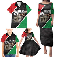 Happy Libya Independence Day Family Matching Puletasi and Hawaiian Shirt Libya In My Heart LT05 - Wonder Print Shop