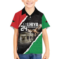 Happy Libya Independence Day Kid Hawaiian Shirt Libya In My Heart LT05 - Wonder Print Shop
