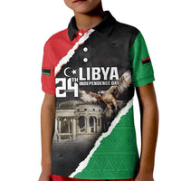 Happy Libya Independence Day Kid Polo Shirt Libya In My Heart LT05 - Wonder Print Shop