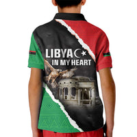 Happy Libya Independence Day Kid Polo Shirt Libya In My Heart LT05 - Wonder Print Shop
