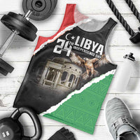 Happy Libya Independence Day Men Tank Top Libya In My Heart LT05 - Wonder Print Shop