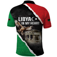 Happy Libya Independence Day Polo Shirt Libya In My Heart LT05 - Wonder Print Shop