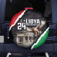 Happy Libya Independence Day Spare Tire Cover Libya In My Heart LT05 - Wonder Print Shop