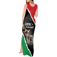 Happy Libya Independence Day Tank Maxi Dress Libya In My Heart LT05 - Wonder Print Shop