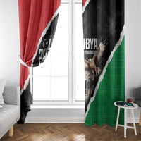 Happy Libya Independence Day Window Curtain Libya In My Heart LT05 - Wonder Print Shop