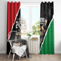 Happy Libya Independence Day Window Curtain Libya In My Heart LT05 - Wonder Print Shop