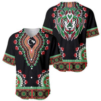 Libya Barbary Lion Baseball Jersey Dashiki Simple Style LT05 - Wonder Print Shop