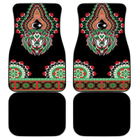 Libya Barbary Lion Car Mats Dashiki Simple Style LT05 - Wonder Print Shop