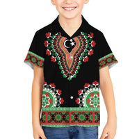 Libya Barbary Lion Kid Hawaiian Shirt Dashiki Simple Style LT05 - Wonder Print Shop