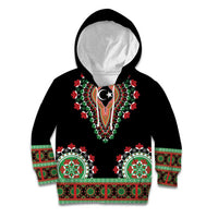 Libya Barbary Lion Kid Hoodie Dashiki Simple Style LT05 - Wonder Print Shop