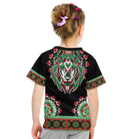 Libya Barbary Lion Kid T Shirt Dashiki Simple Style LT05 - Wonder Print Shop