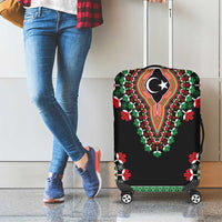 Libya Barbary Lion Luggage Cover Dashiki Simple Style LT05 - Wonder Print Shop